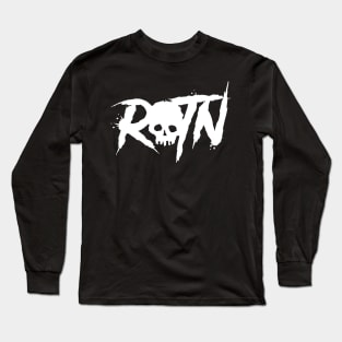 Rotn Skull Logo Long Sleeve T-Shirt